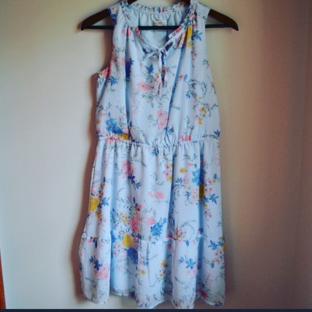 • FLORAL SUNDRESS •